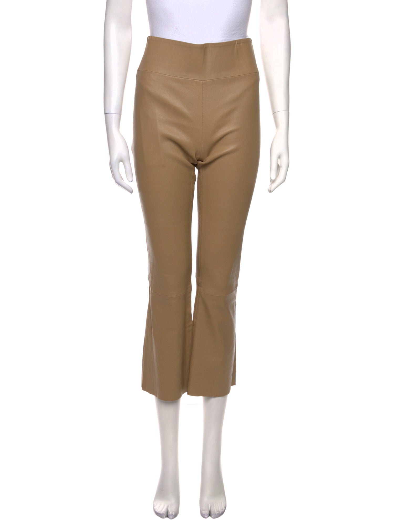 SPRWMN Lamb Leather Wide Leg Pants