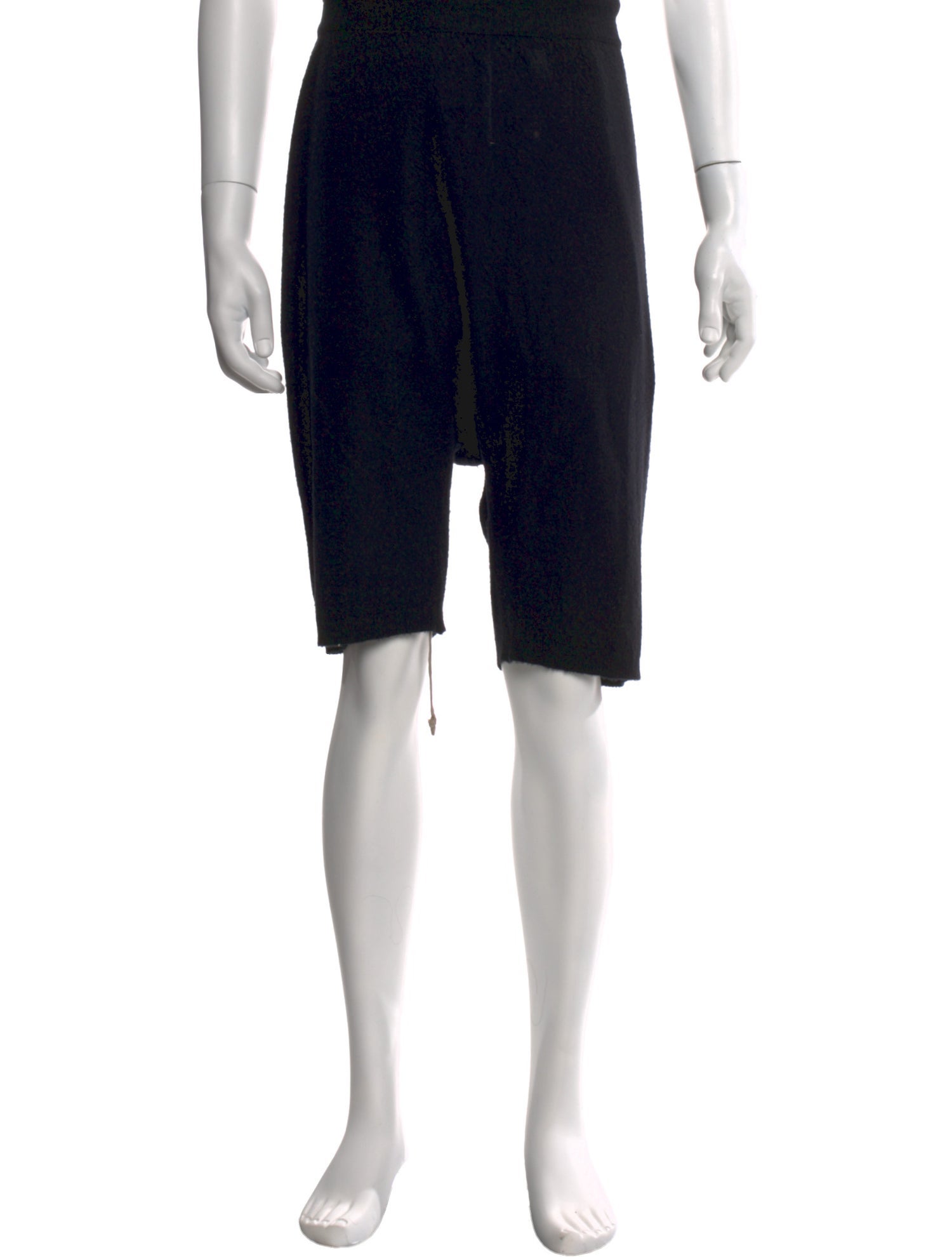Rick Owens Cashmere Jogger Shorts