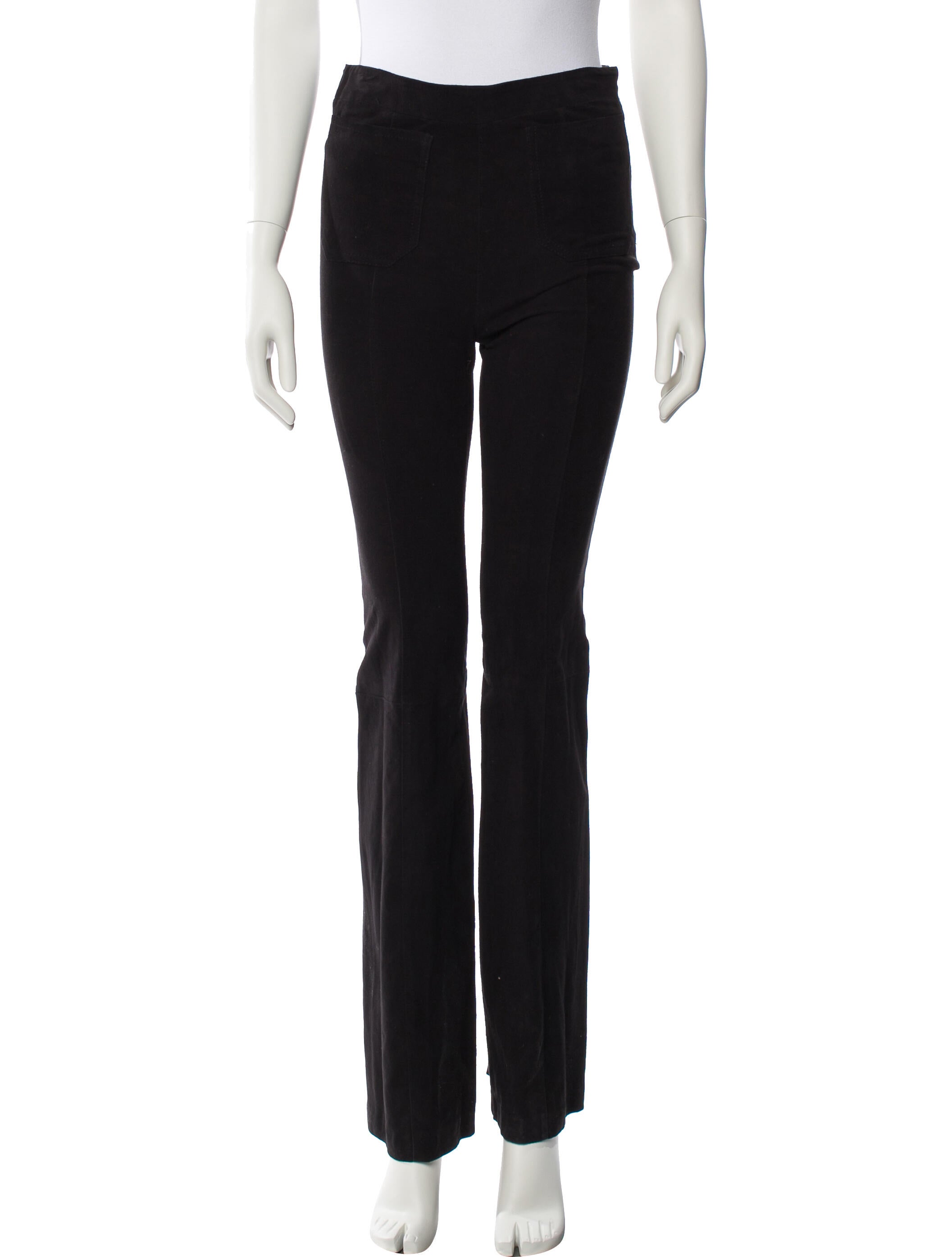 SPRWMN Leather Wide Leg Pants