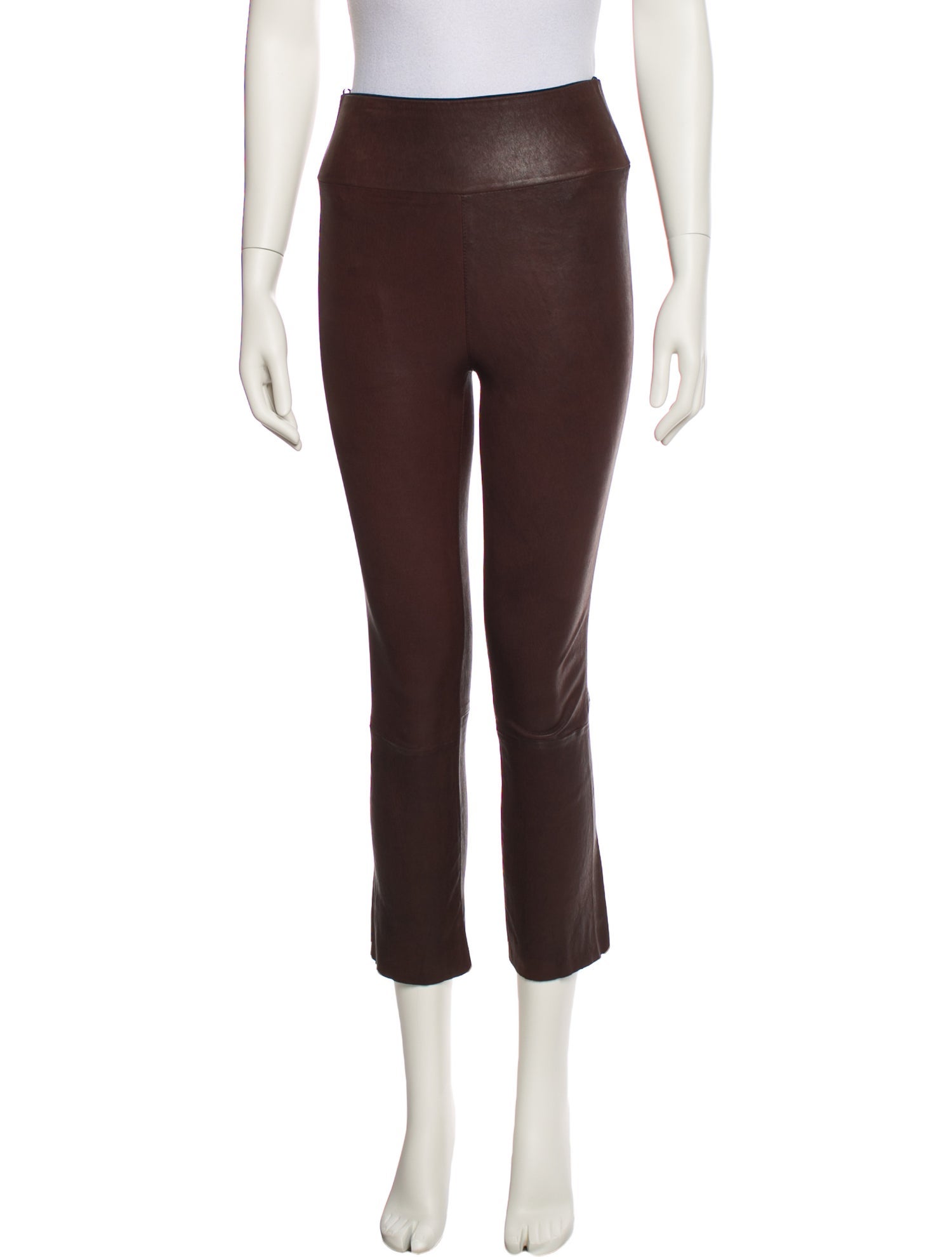 SPRWMN Leather Straight Leg Pants