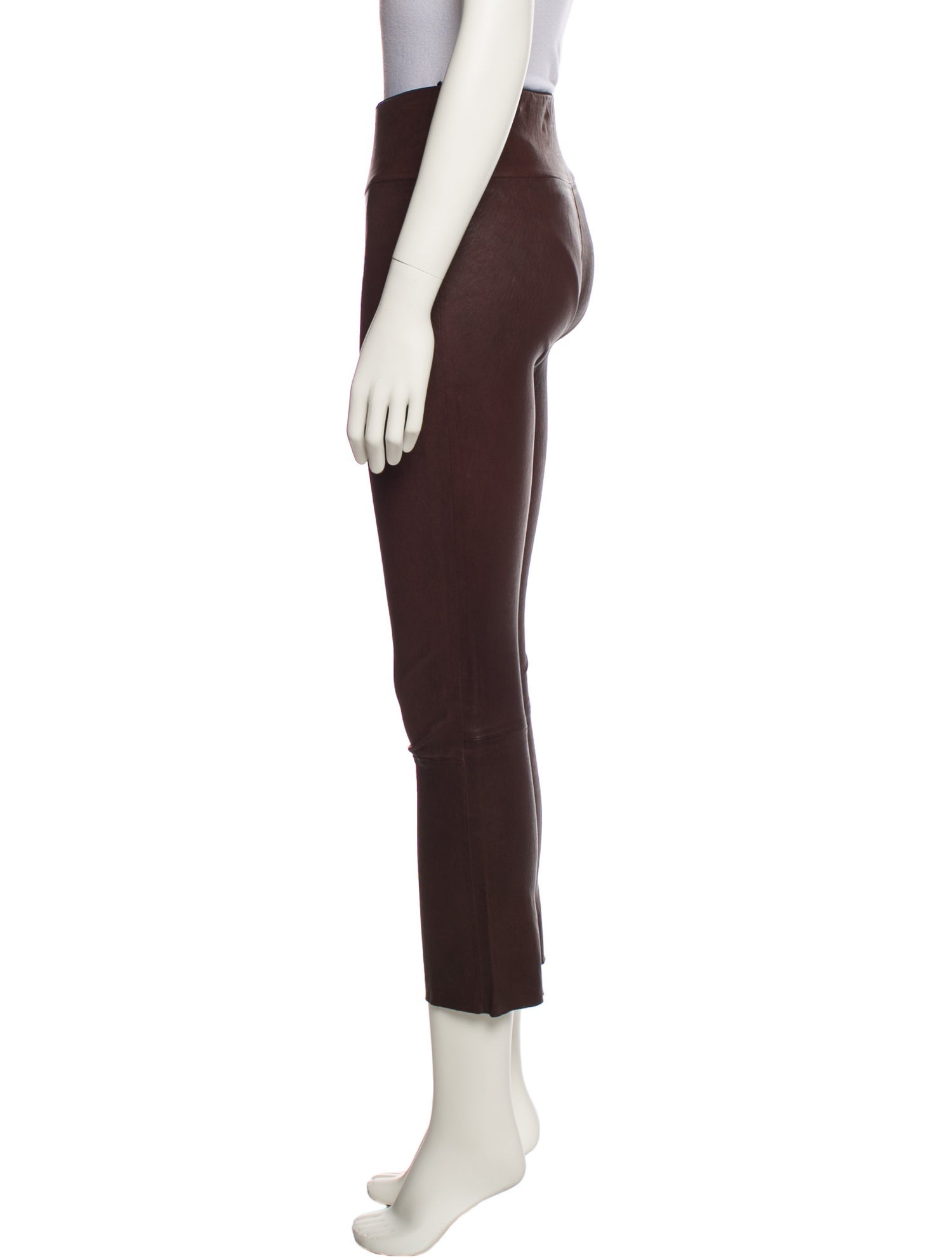 SPRWMN Leather Straight Leg Pants