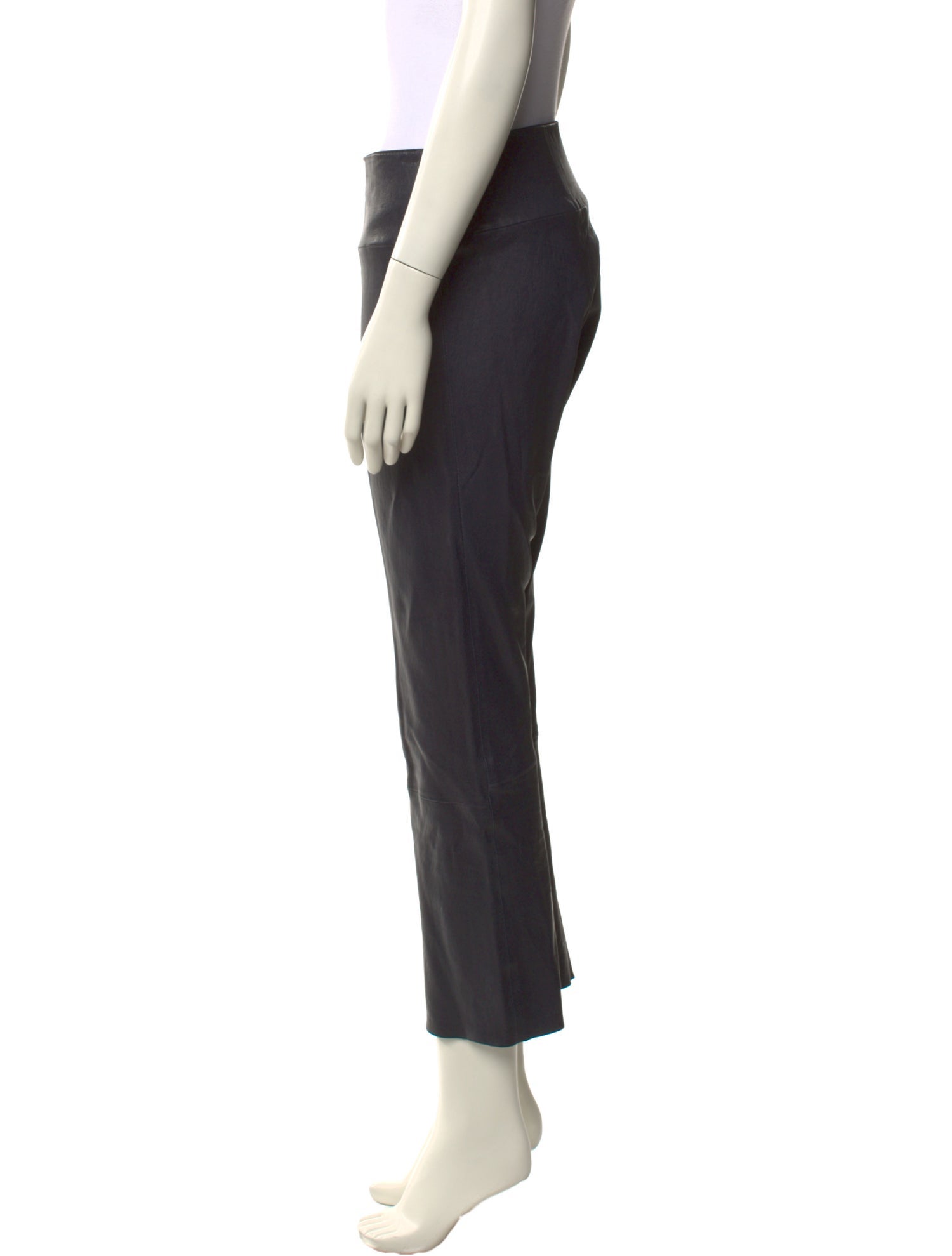 SPRWMN Lamb Leather Wide Leg Pants