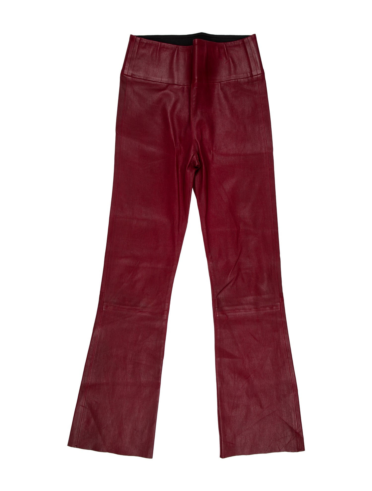 SPRWMN Lamb Leather Straight Leg Pants