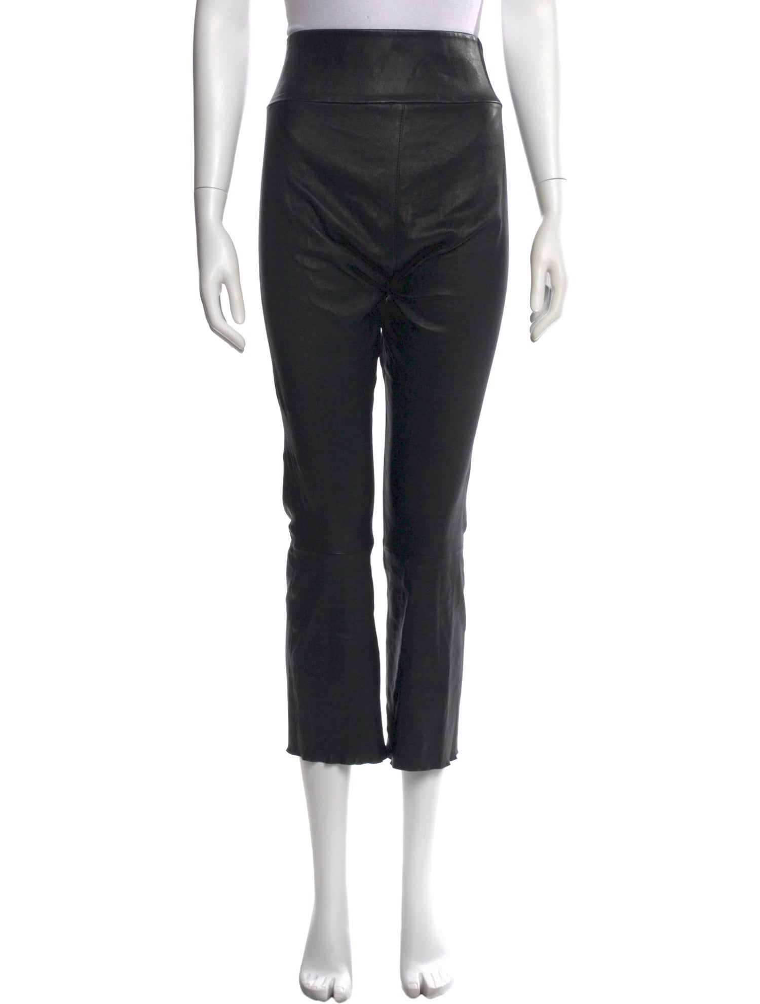 SPRWMN Lamb Leather Straight Leg Pants