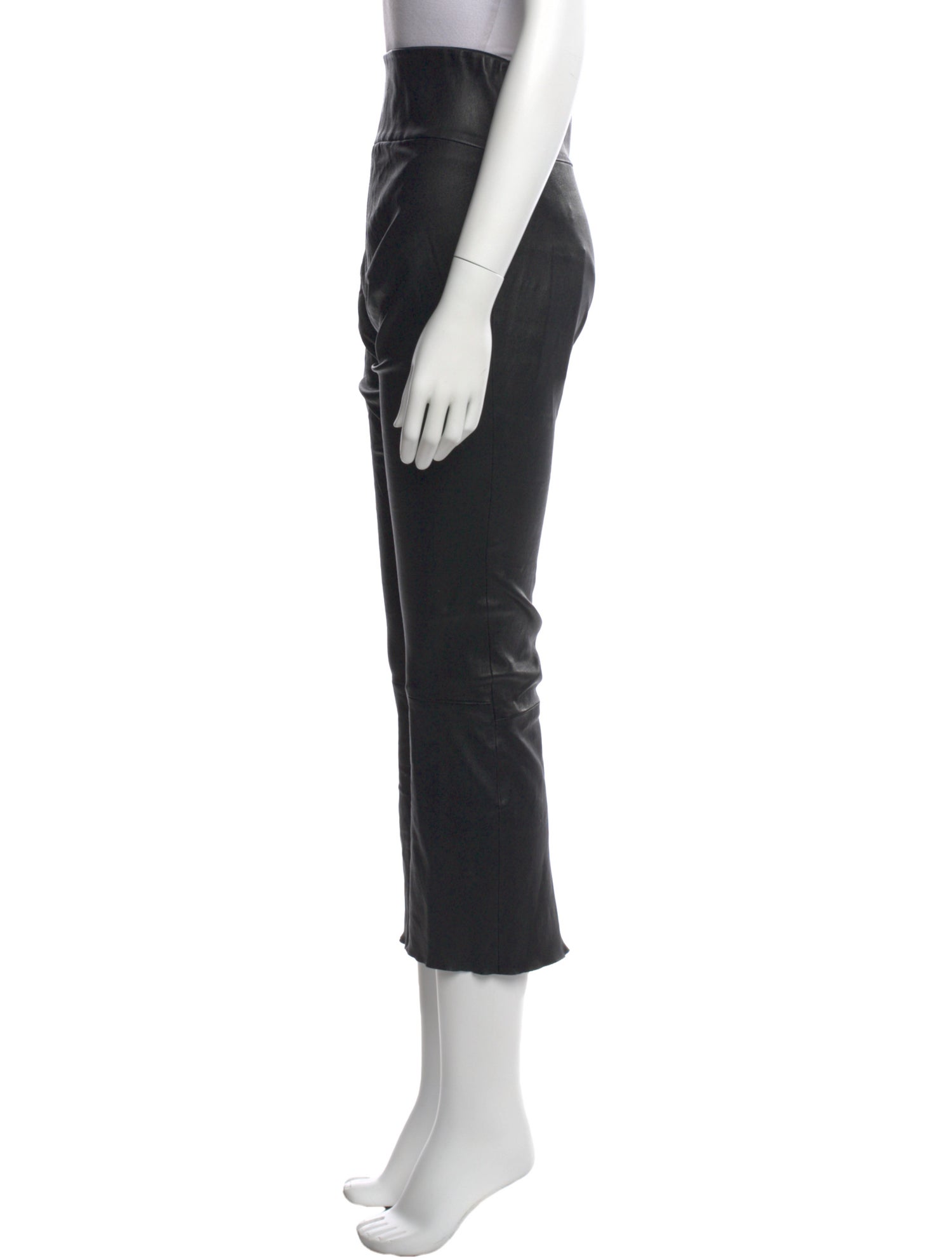 SPRWMN Lamb Leather Straight Leg Pants