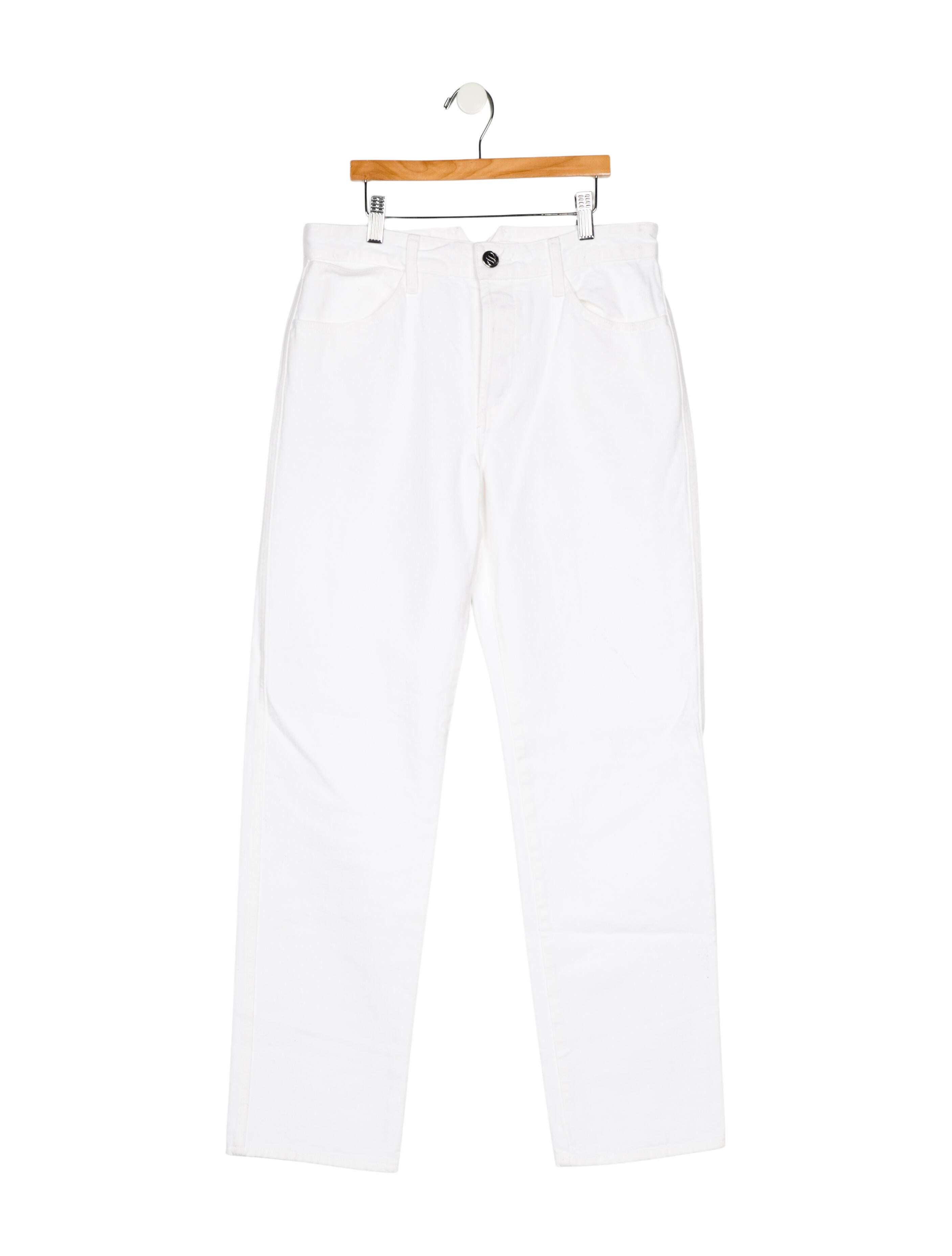 SPRWMN Mid-Rise Straight Leg Jeans