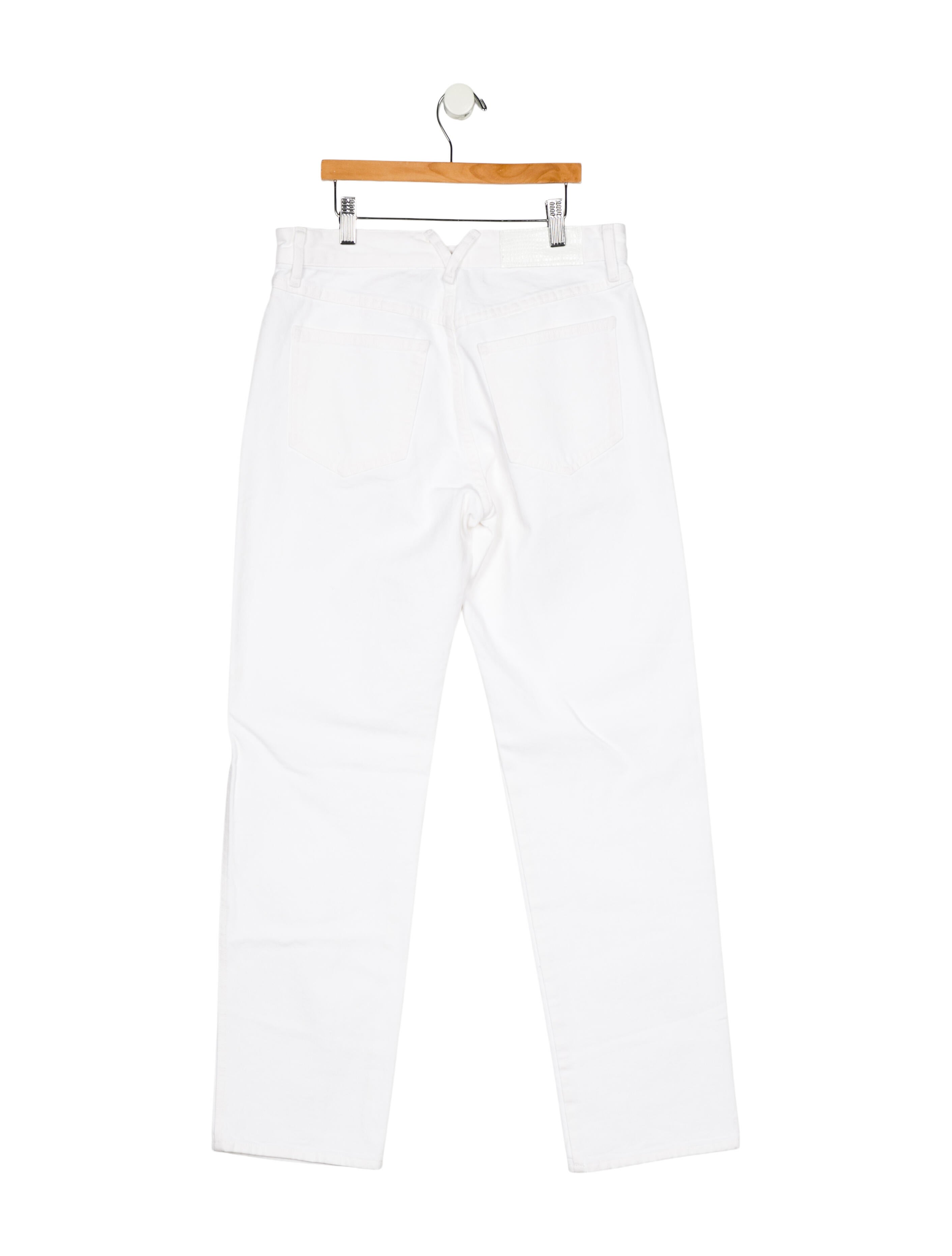 SPRWMN Mid-Rise Straight Leg Jeans