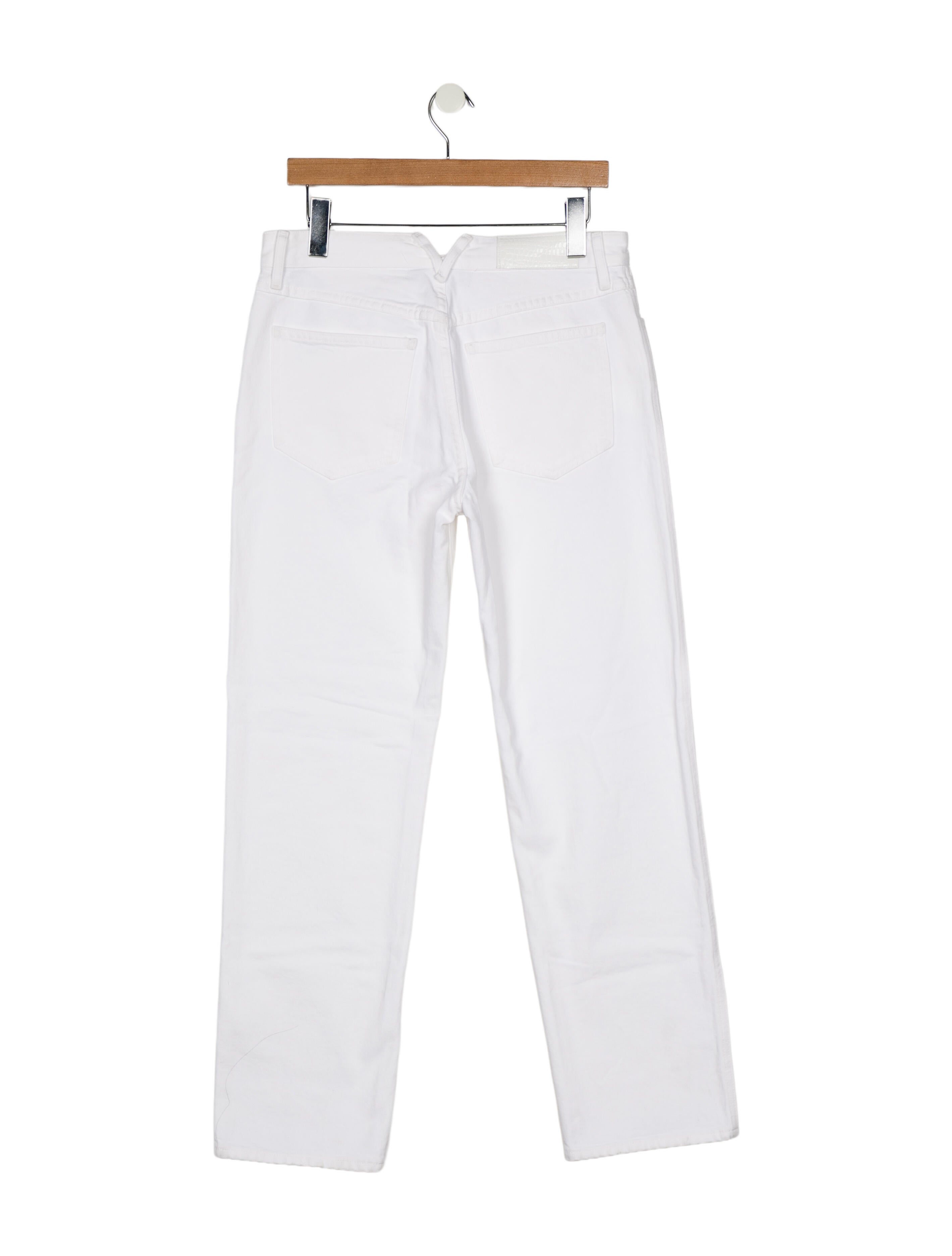 SPRWMN Mid-Rise Straight Leg Jeans