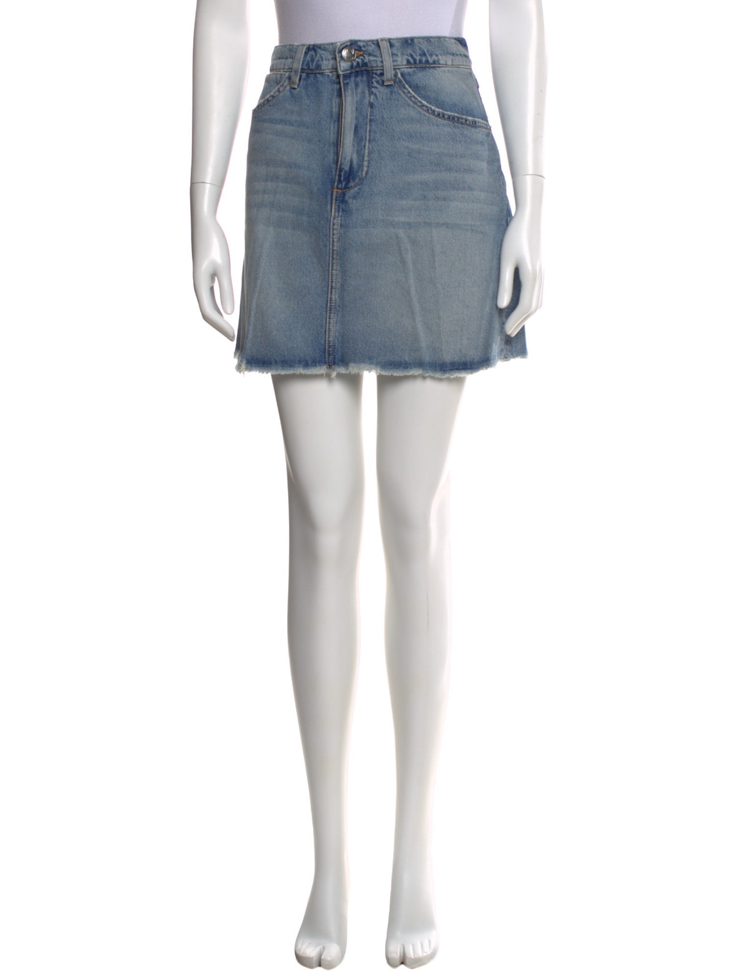 SPRWMN Raw-Edge Trim Mini Skirt w/ Tags