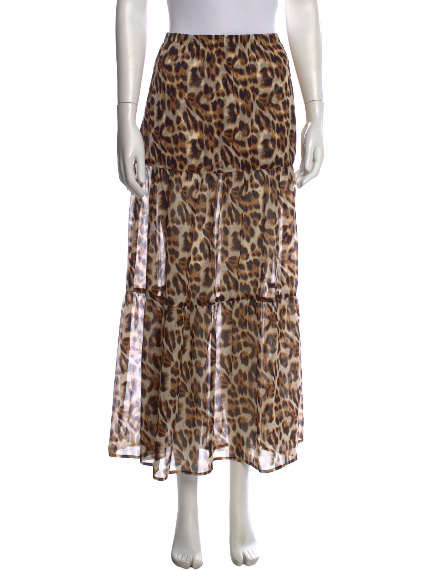 SPRWMN Silk Long Skirt