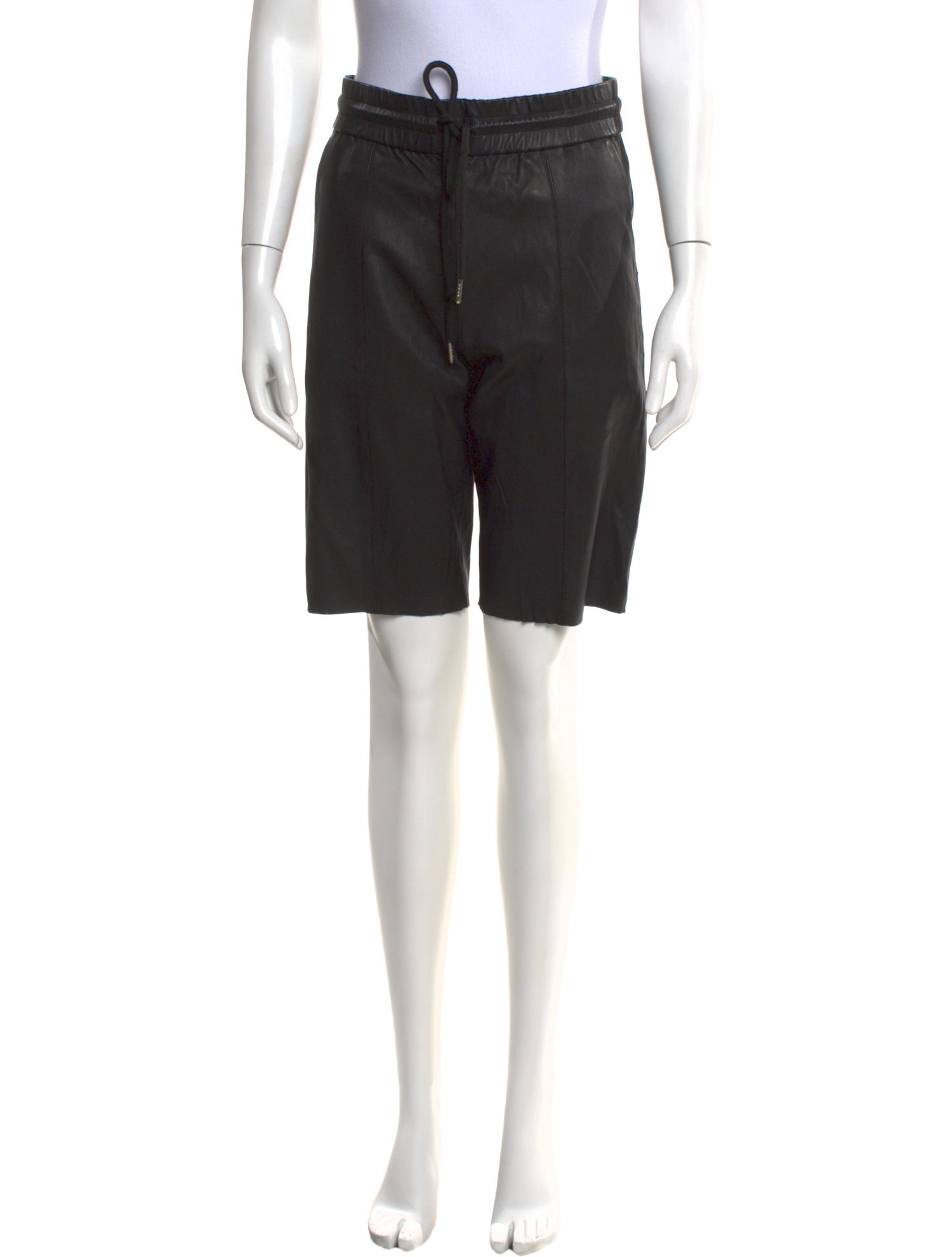 SPRWMN Leather Knee-Length Shorts w/ Tags