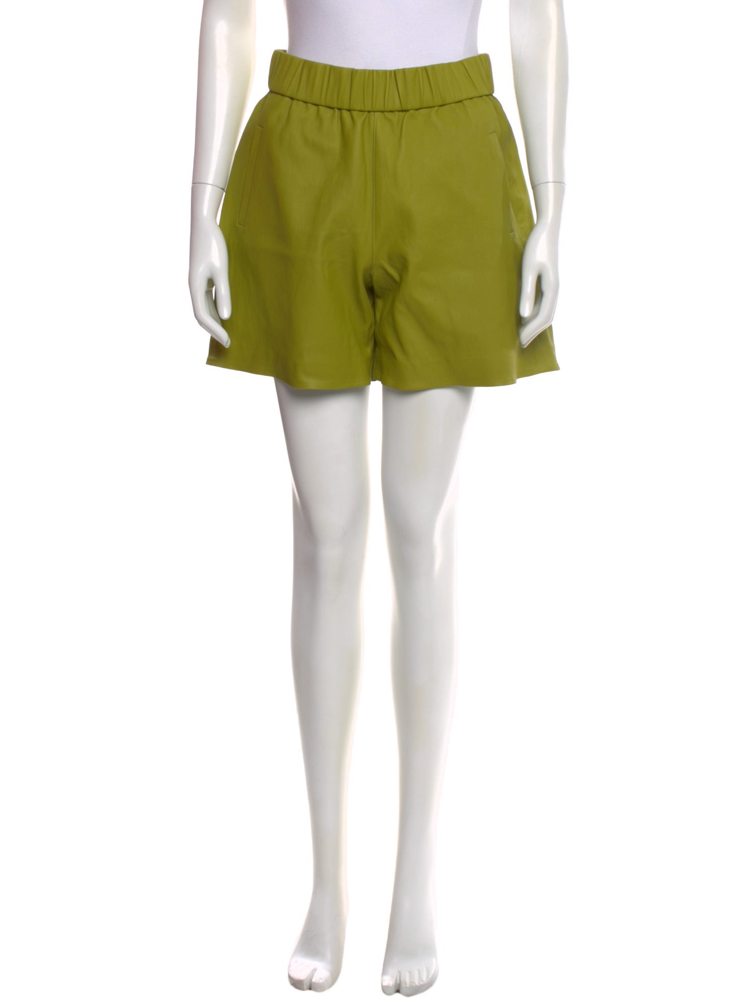 SPRWMN Leather Mini Shorts