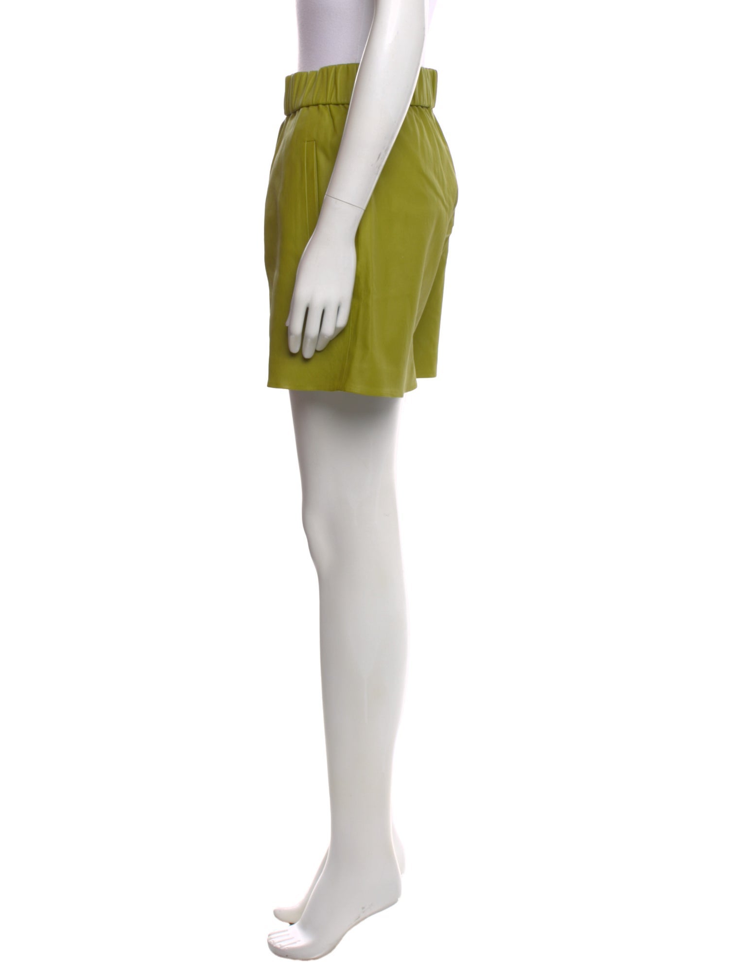 SPRWMN Leather Mini Shorts