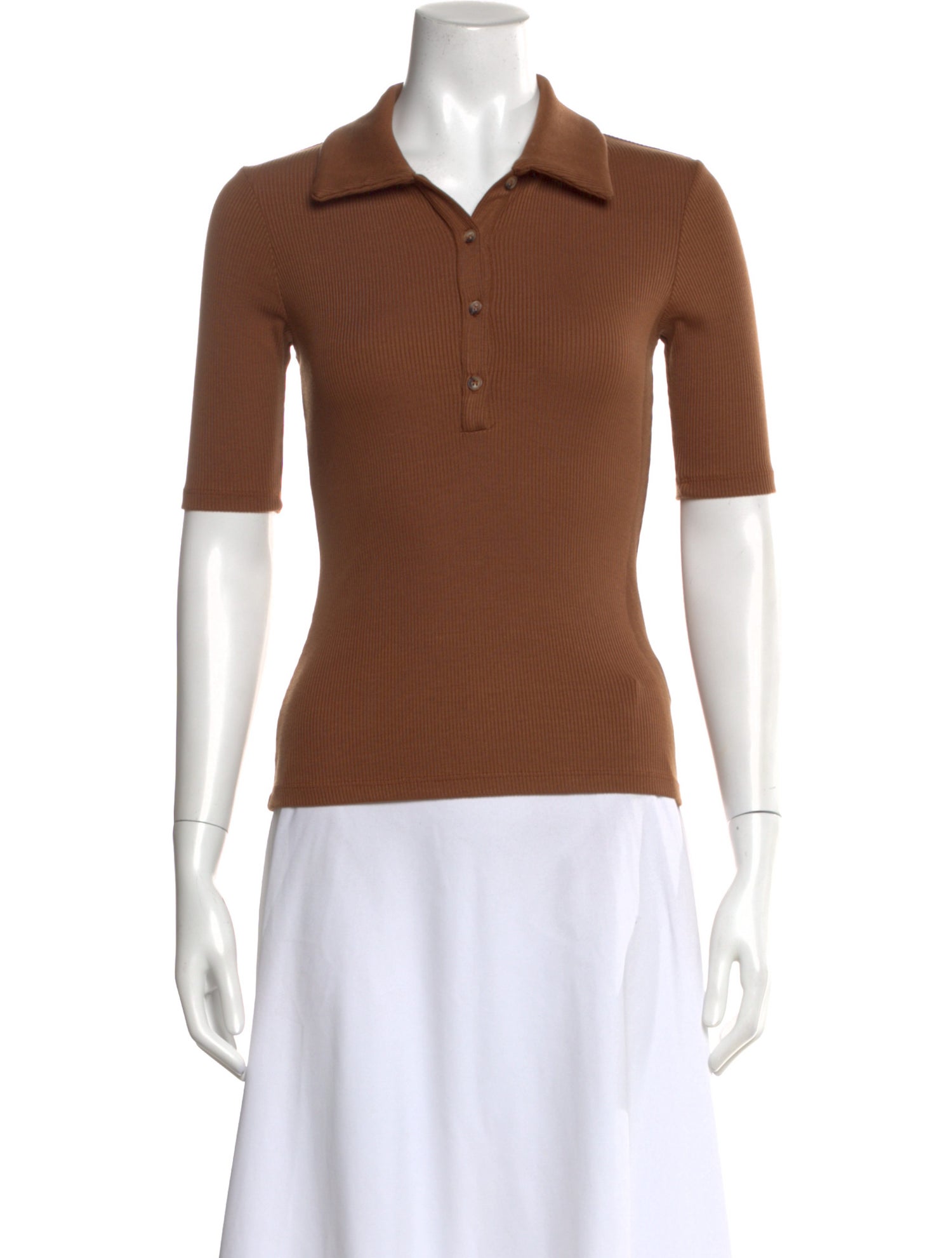 SPRWMN Three-Quarter Sleeve Polo w/ Tags