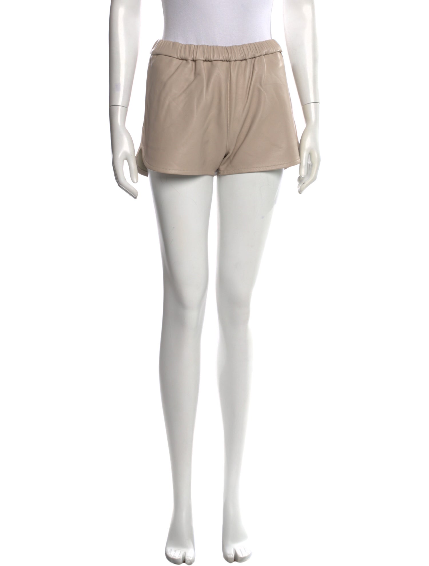 SPRWMN Leather Mini Shorts