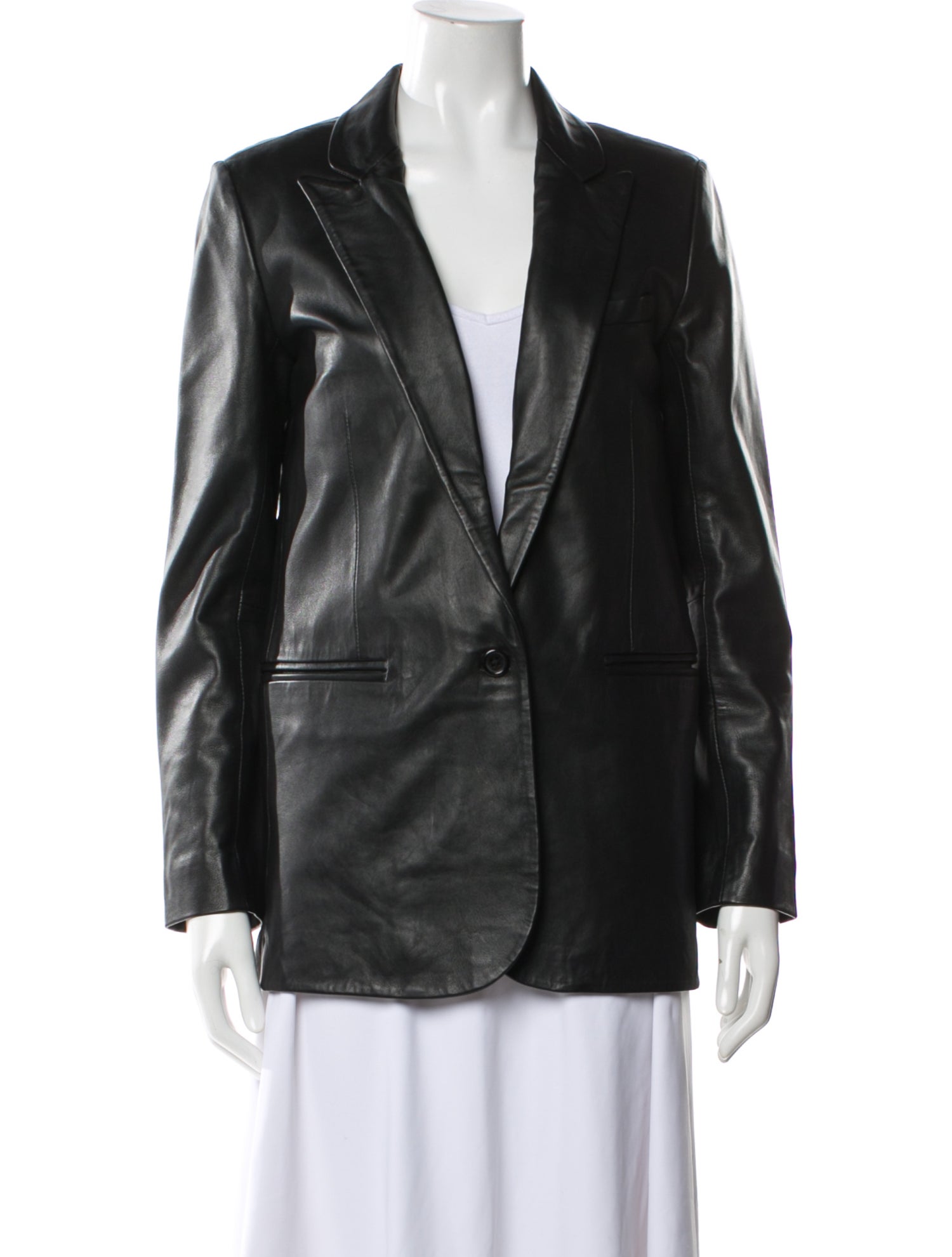 SPRWMN Leather Blazer