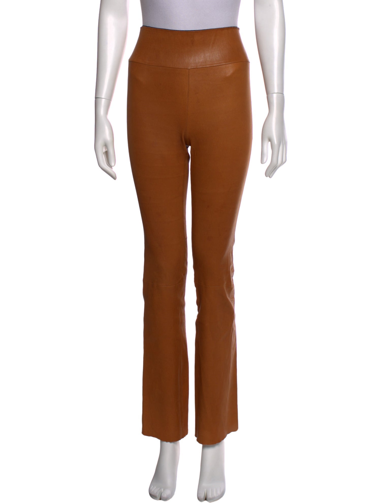 SPRWMN Leather Straight Leg Pants