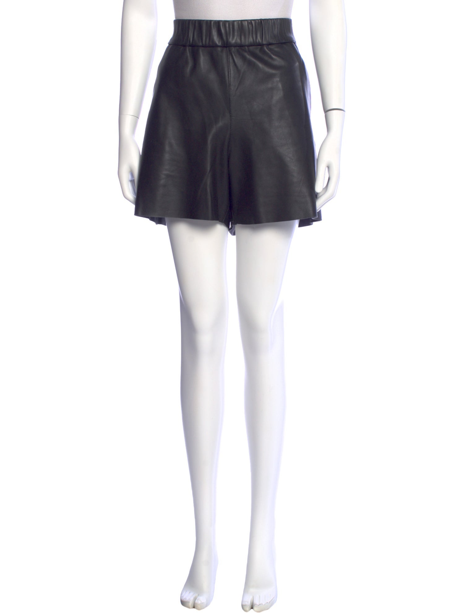 SPRWMN Leather Mini Shorts