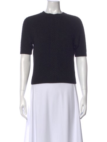 Pre-owned Sprwmn Cashmere Crew Neck Sweater In Blue