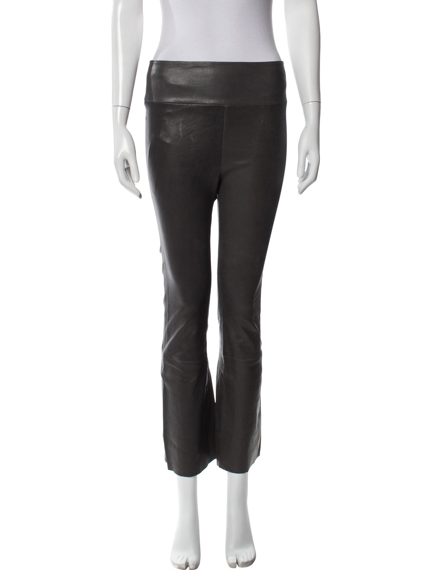 SPRWMN Lamb Leather Straight Leg Pants