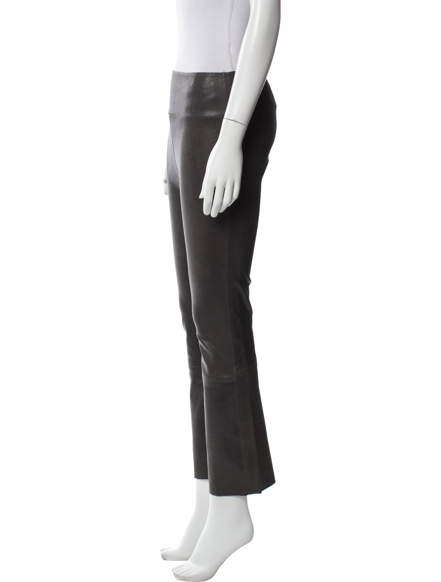 SPRWMN Lamb Leather Straight Leg Pants