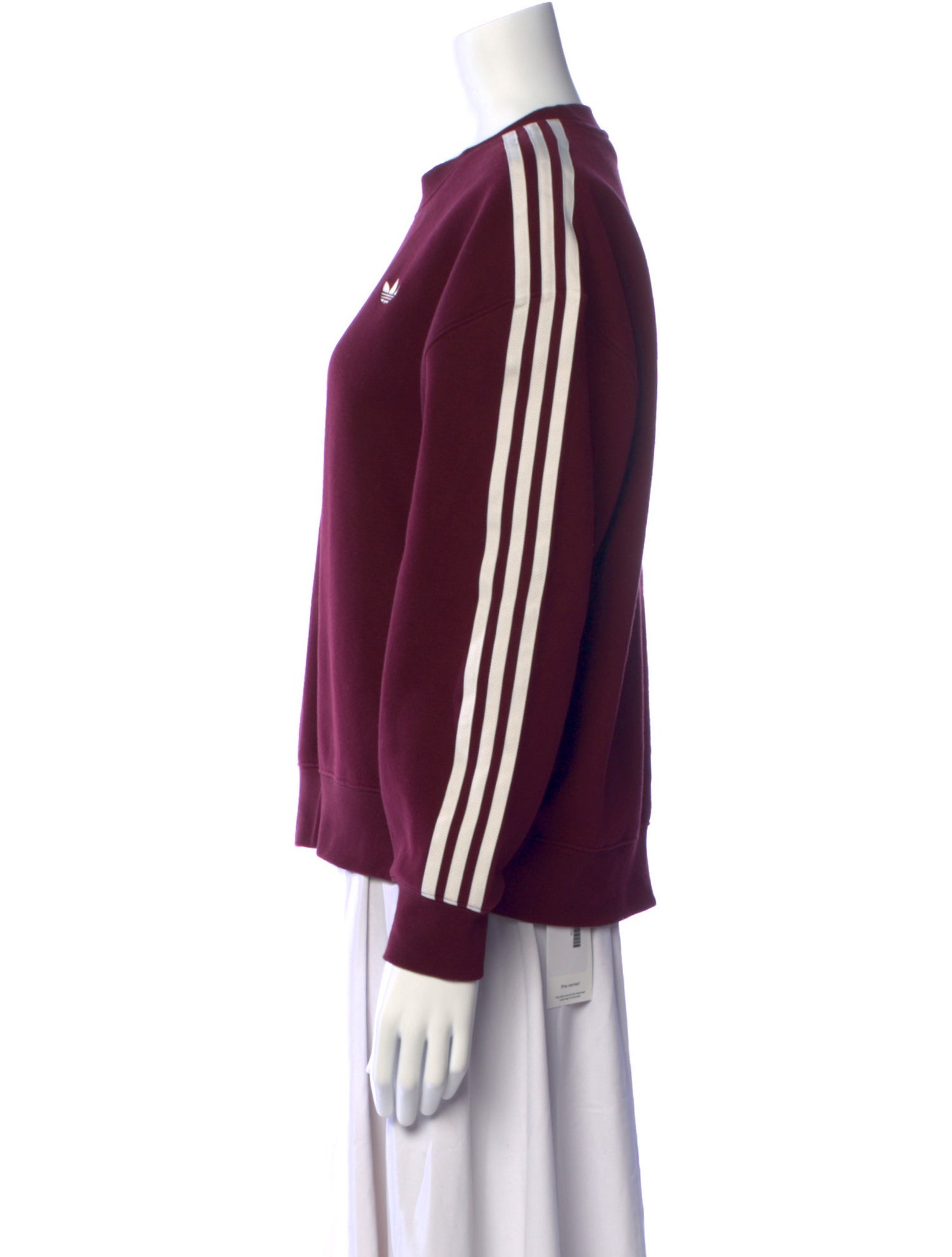 Sporty & Rich x Adidas Crew Neck Long Sleeve Sweatshirt