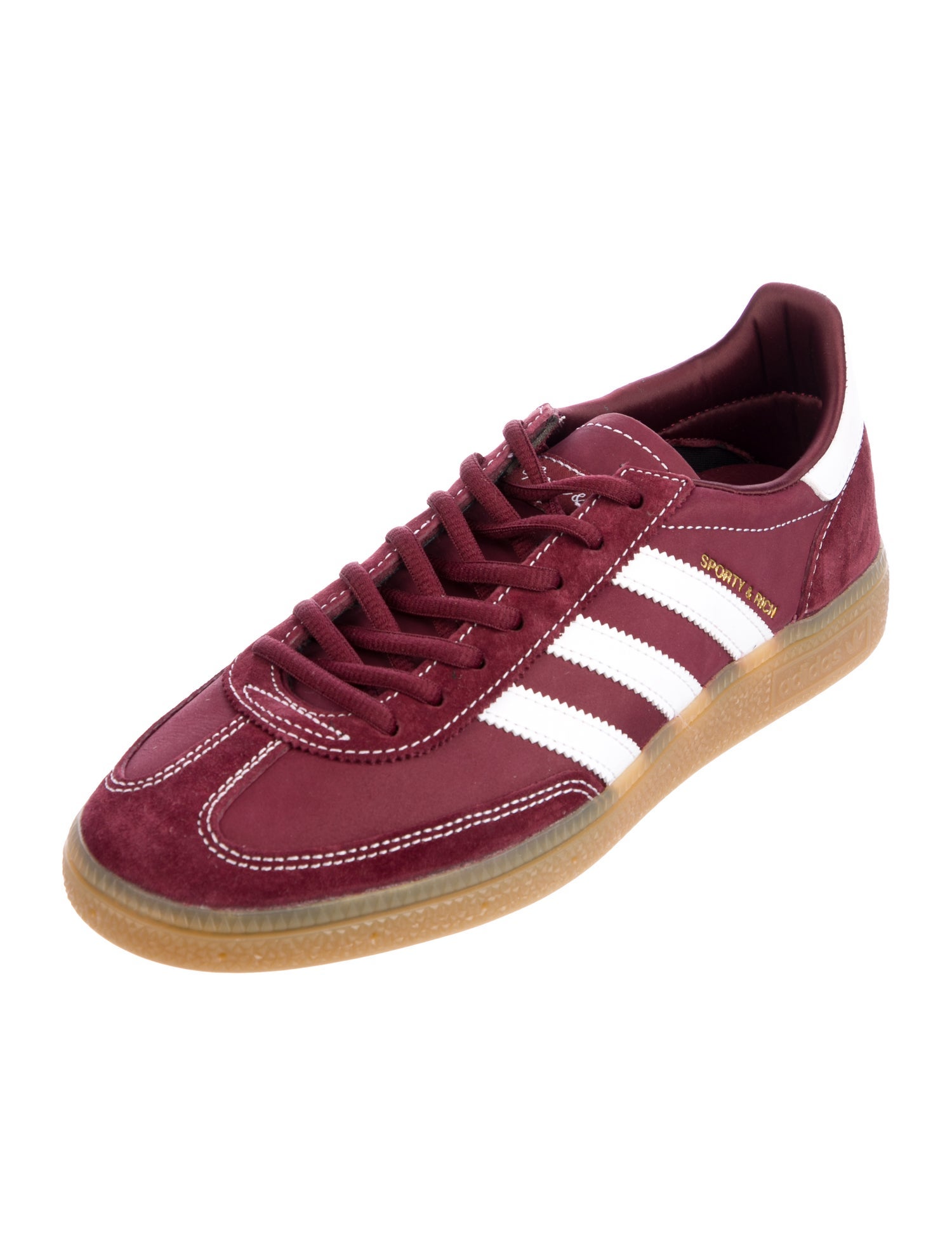 Sporty & Rich x Adidas Suede Printed Sneakers w/ Tags