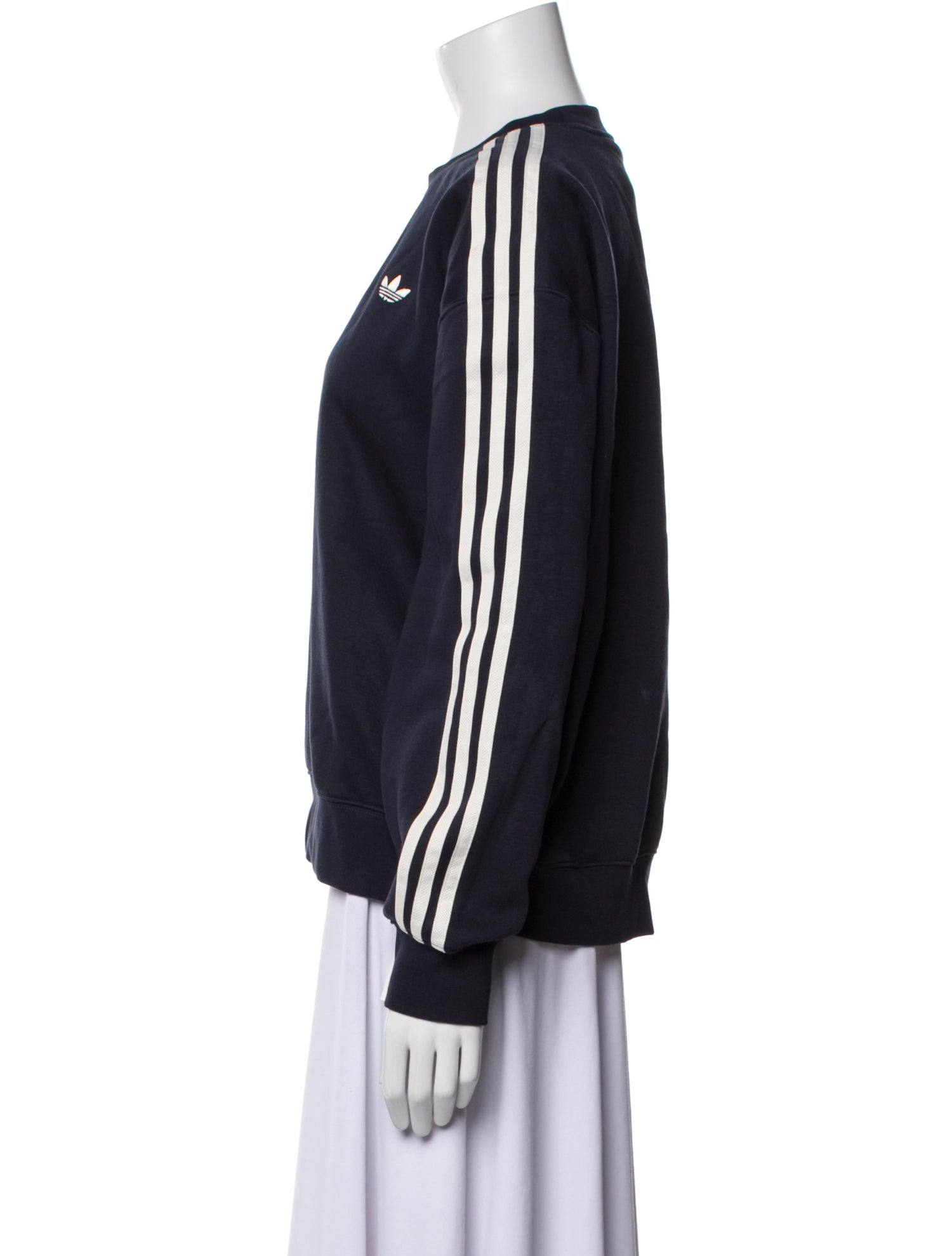 Sporty & Rich x Adidas Silk Crew Neck Sweatshirt