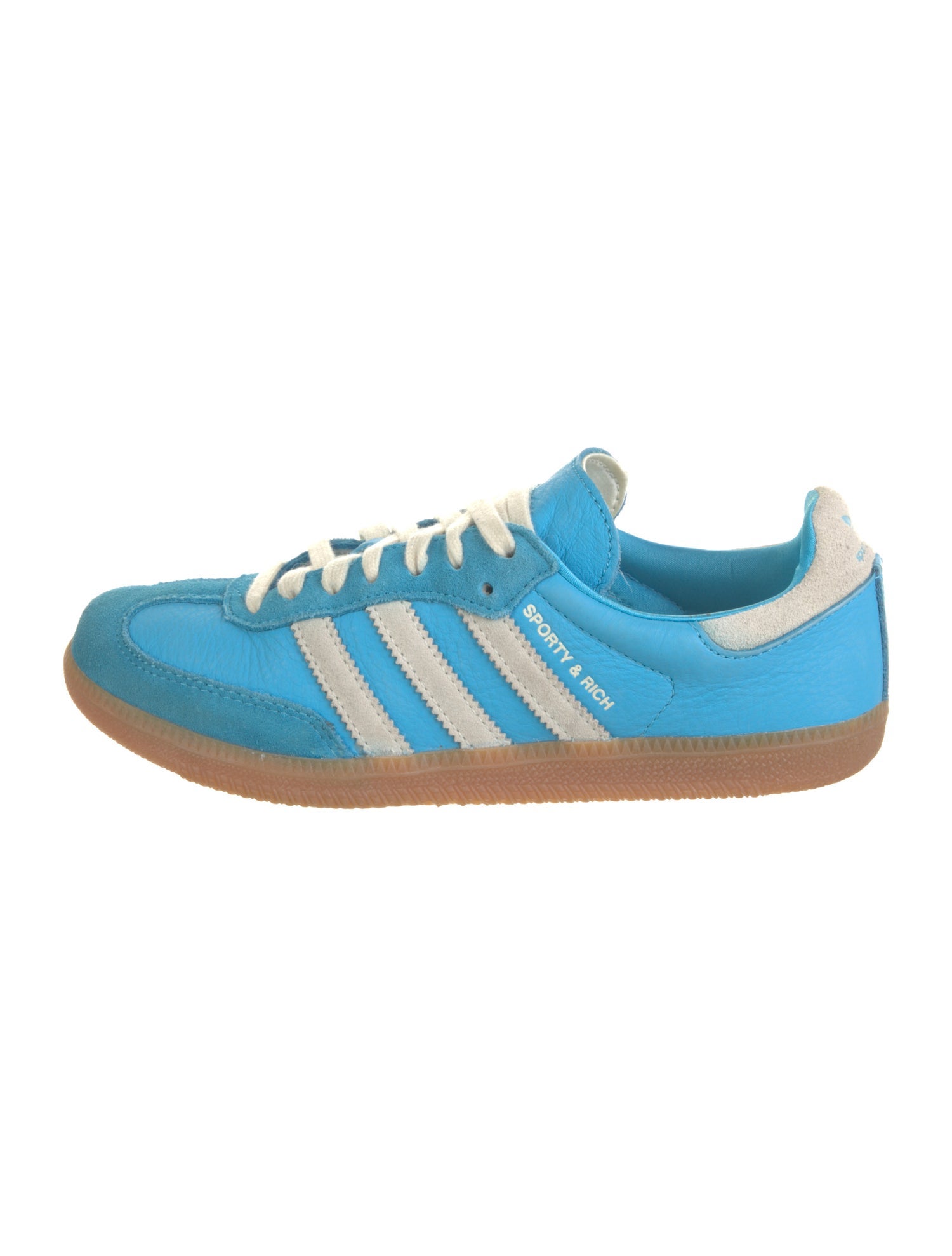 Sporty & Rich x Adidas Leather Sneakers