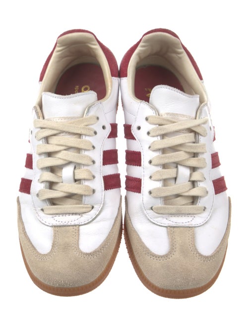 Sporty & Rich x Adidas Leather Printed Sneakers