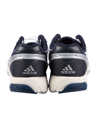 Sporty & Rich x Adidas Mesh Striped Athletic Sneakers