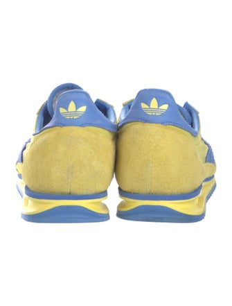 Sporty & Rich x Adidas Suede Graphic Print Athletic Sneakers