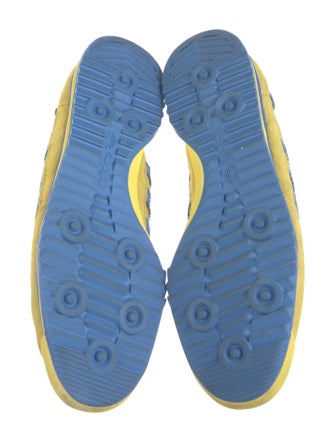 Sporty & Rich x Adidas Suede Graphic Print Athletic Sneakers