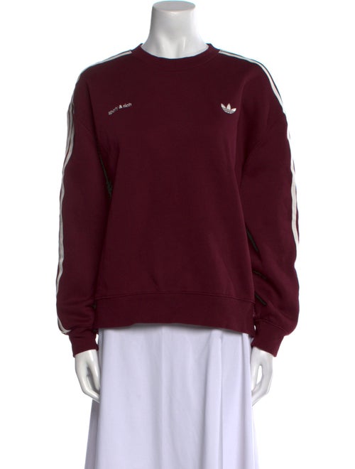 Sporty & Rich x Adidas Crew Neck Long Sleeve Sweatshirt