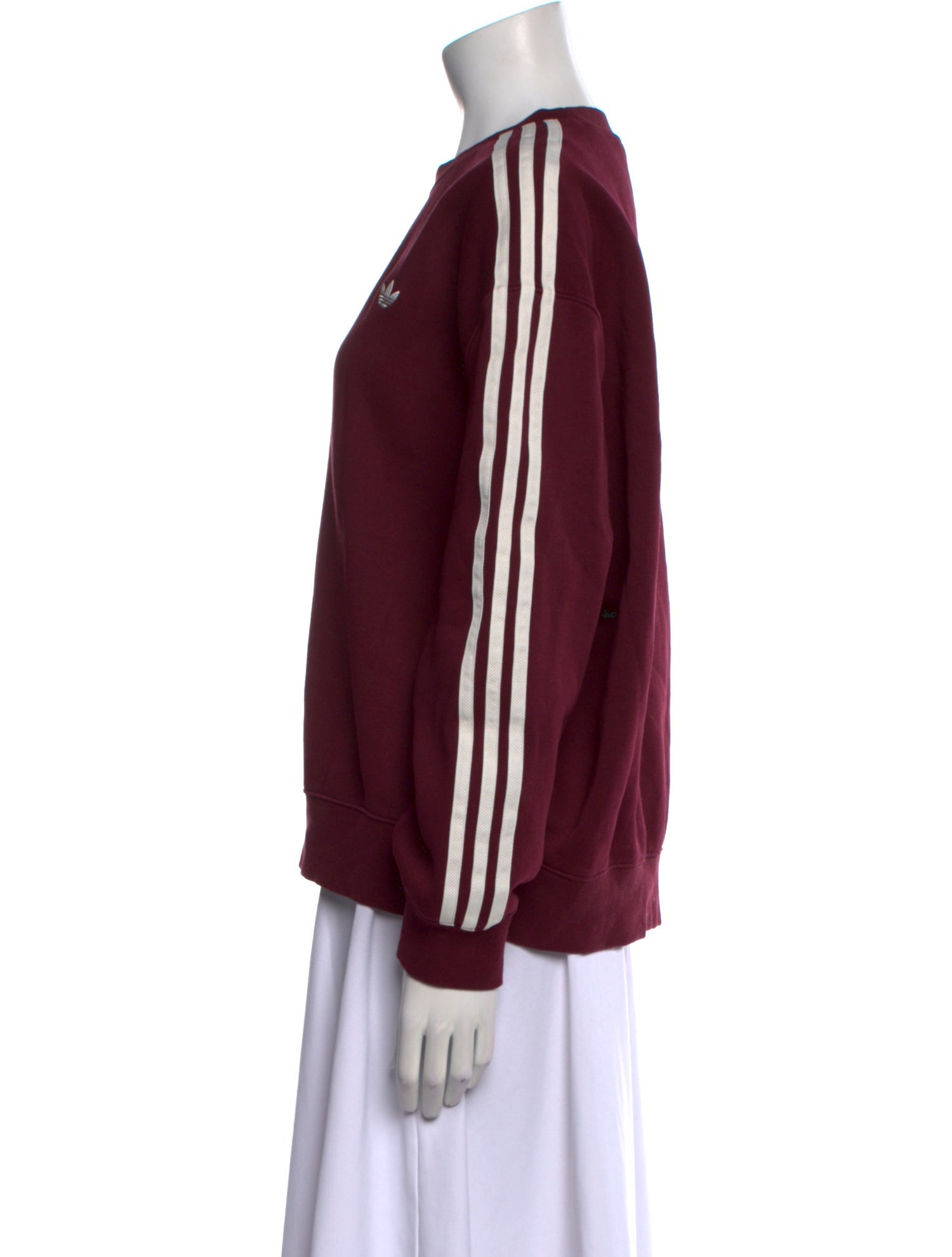 Sporty & Rich x Adidas Crew Neck Long Sleeve Sweatshirt