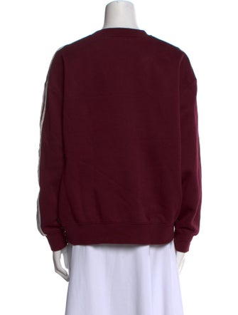 Sporty & Rich x Adidas Crew Neck Long Sleeve Sweatshirt