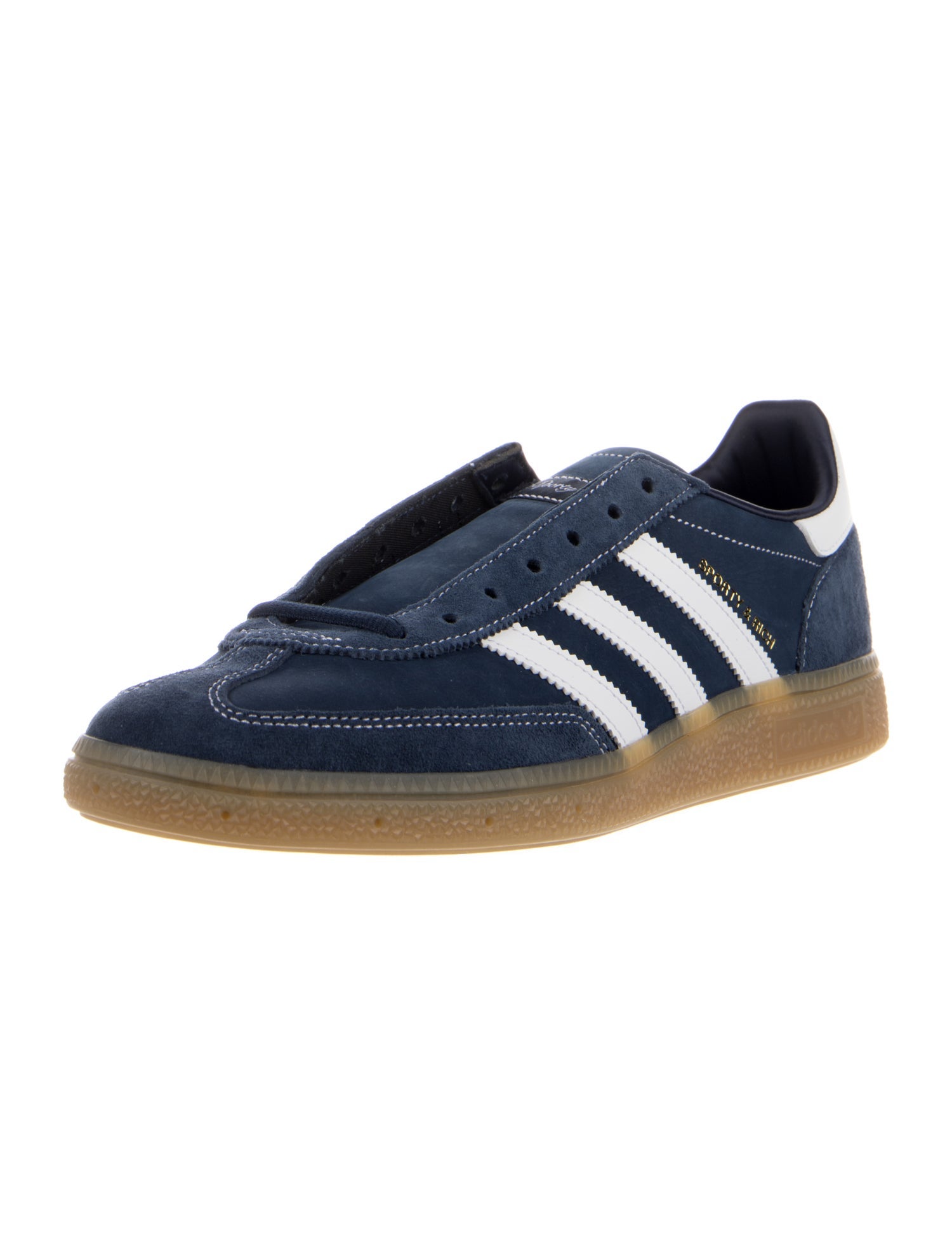 adidas gazelle silver green womens Adidas x Sporty & Rich Handball Spezial Shoes  Extra Butter