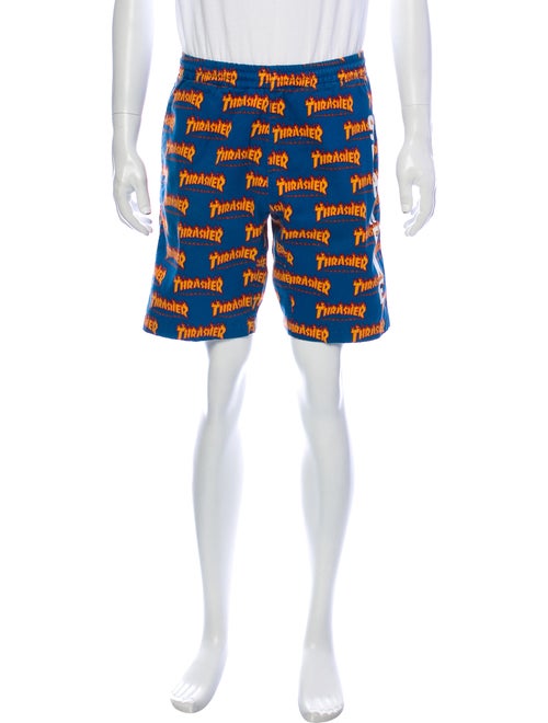 Supreme x Thrasher 2015 Shorts Blue