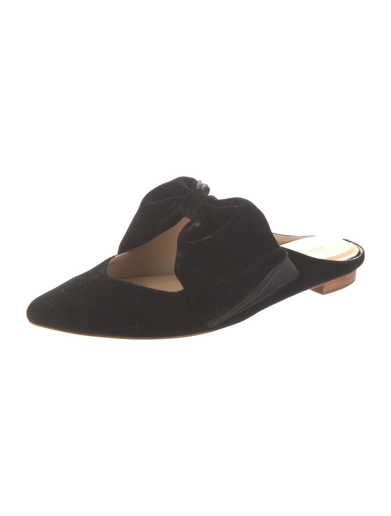 Saptodjojokartiko Velvet Bow Accents Mules