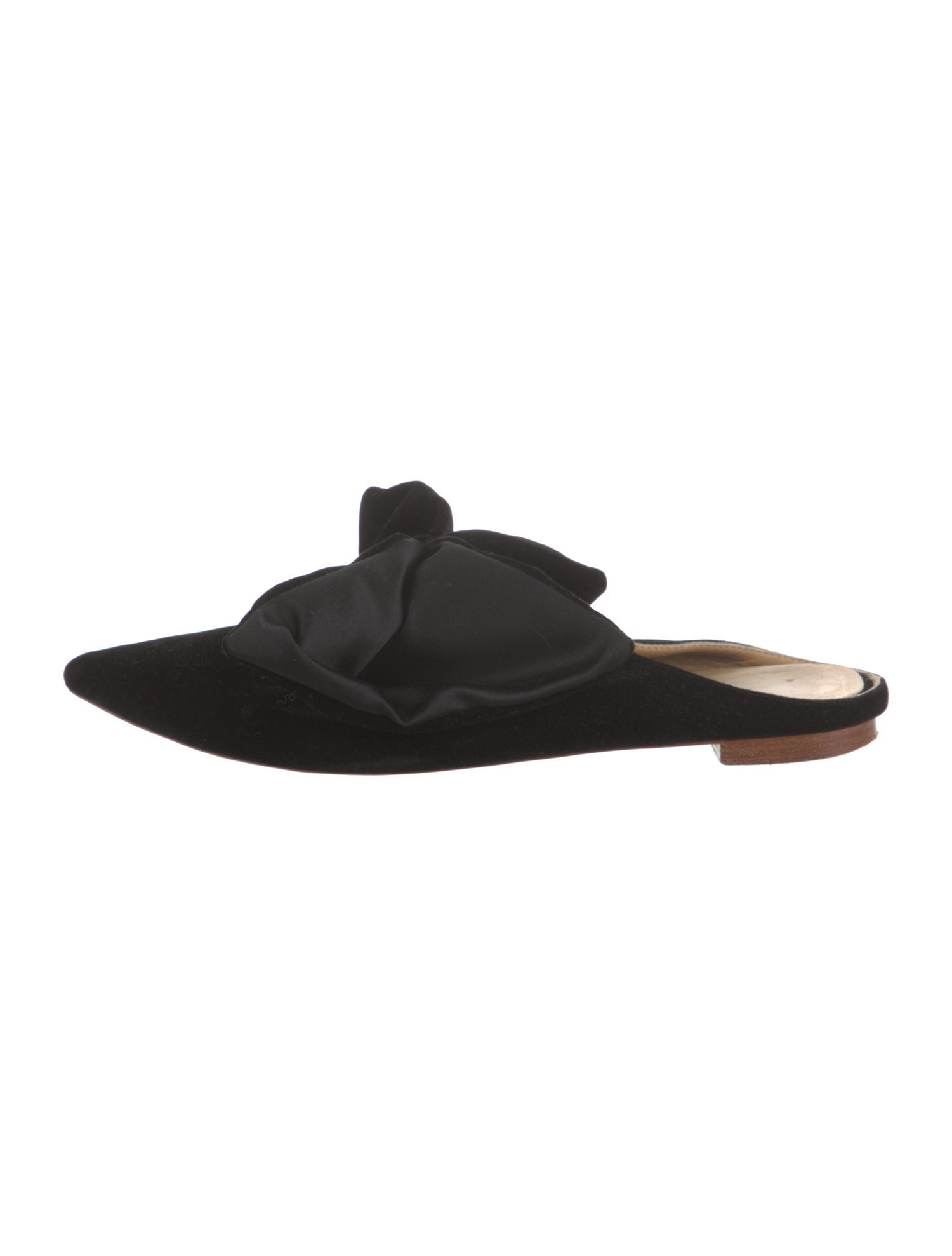 Saptodjojokartiko Velvet Bow Accents Mules