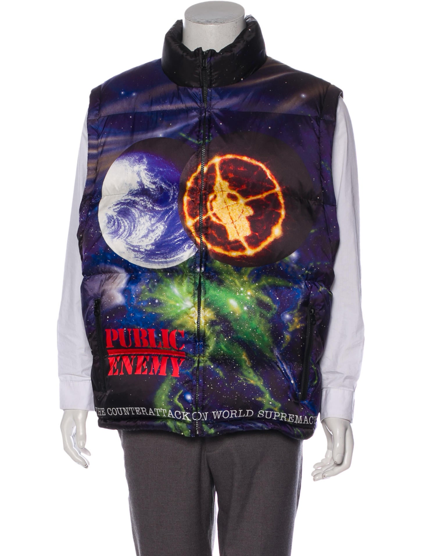 public enemy puffer jacket