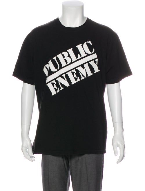 Supreme x Undercover 2018 Public Enemy T-Shirt Bla