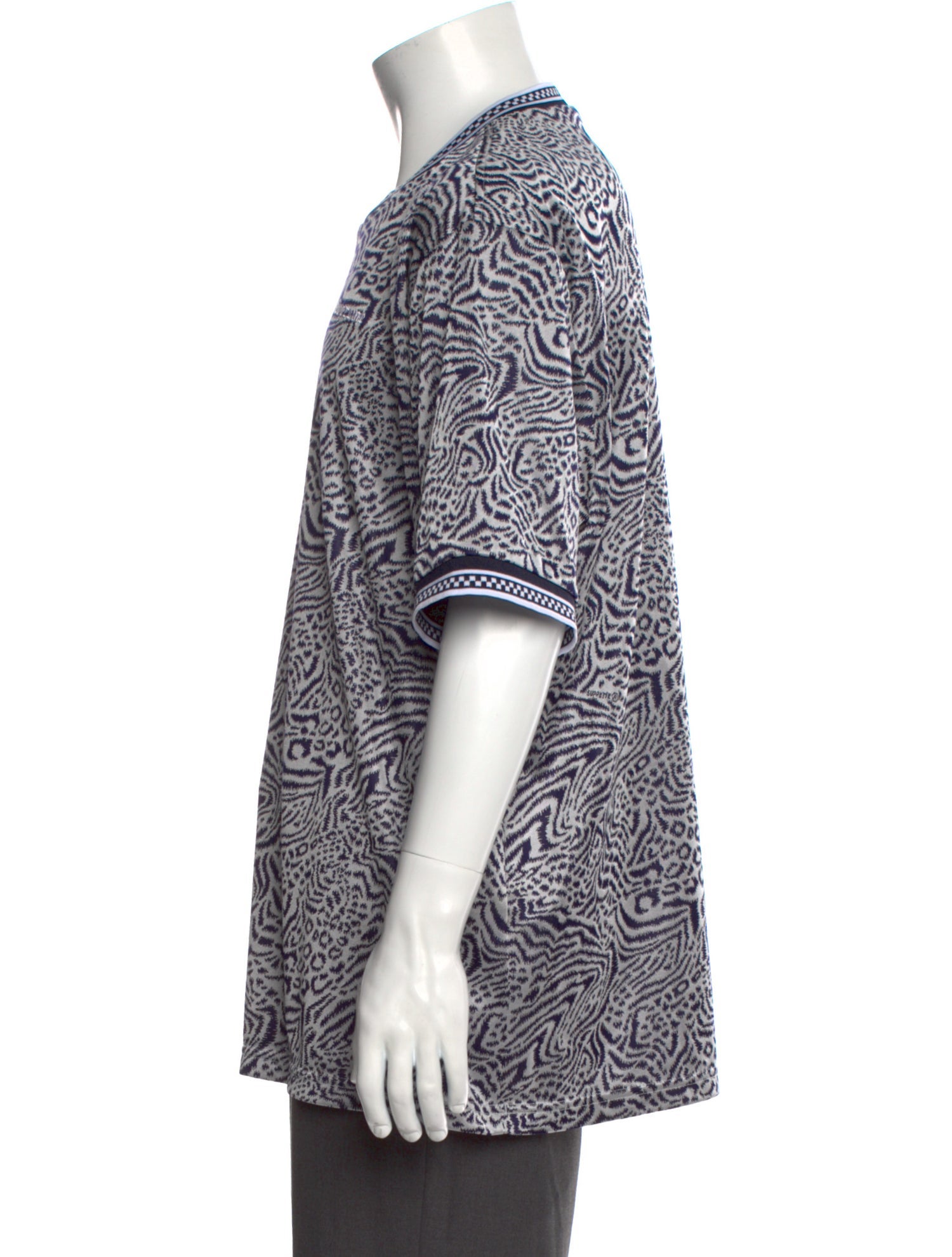 Supreme / Umbro Animal Print Crew Neck T-Shirt