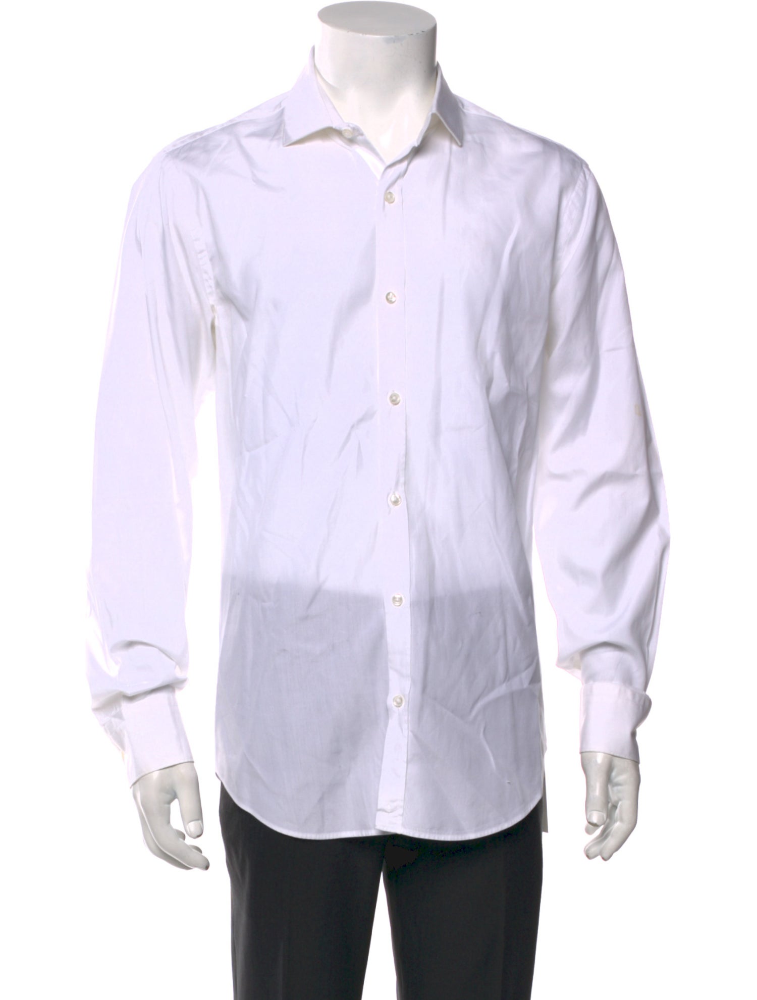 Simon Spurr Striped Long Sleeve Dress Shirt