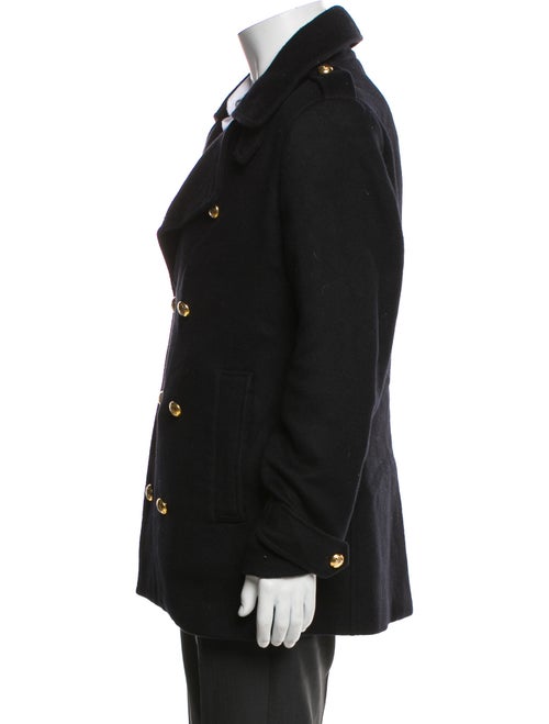 Simon Spurr Virgin Wool Peacoat