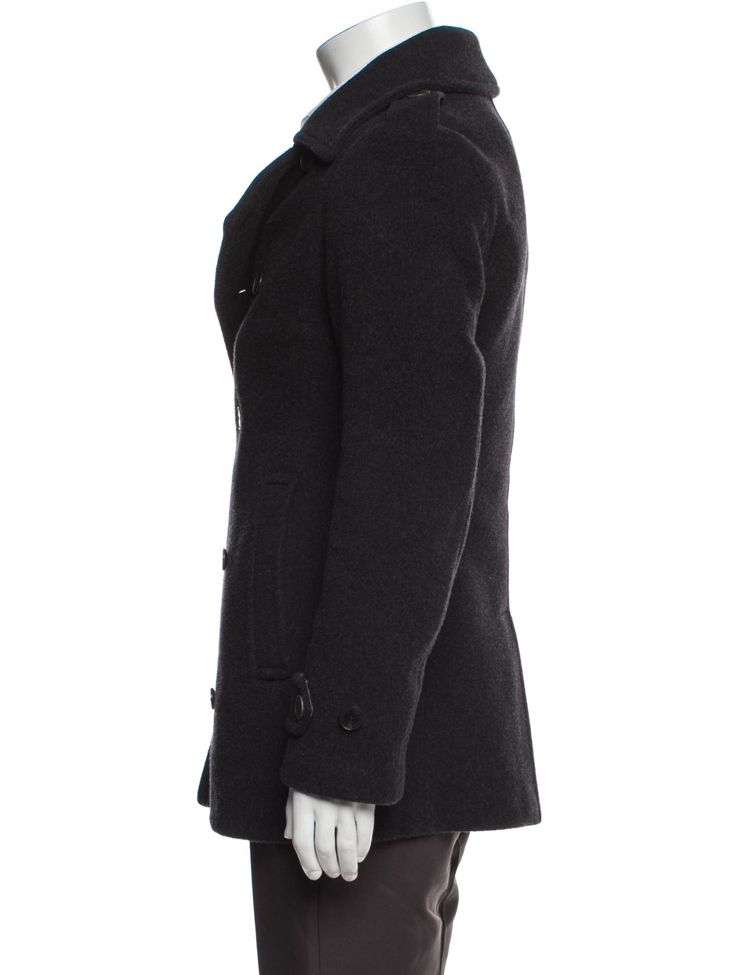 Simon Spurr Wool Peacoat