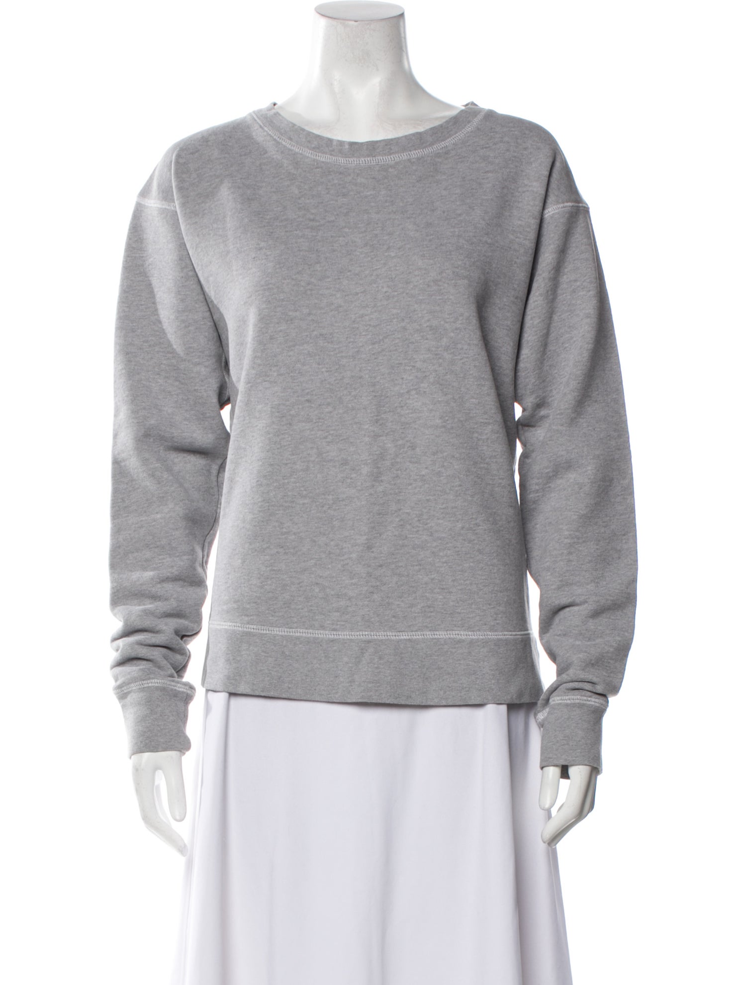 Spalwart Bateau Neckline Long Sleeve Sweatshirt