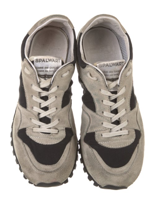 Spalwart Suede Colorblock Pattern Sneakers