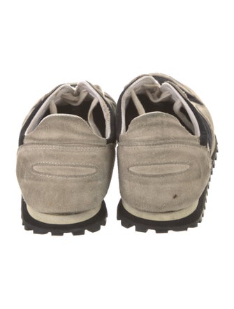 Spalwart Suede Colorblock Pattern Sneakers