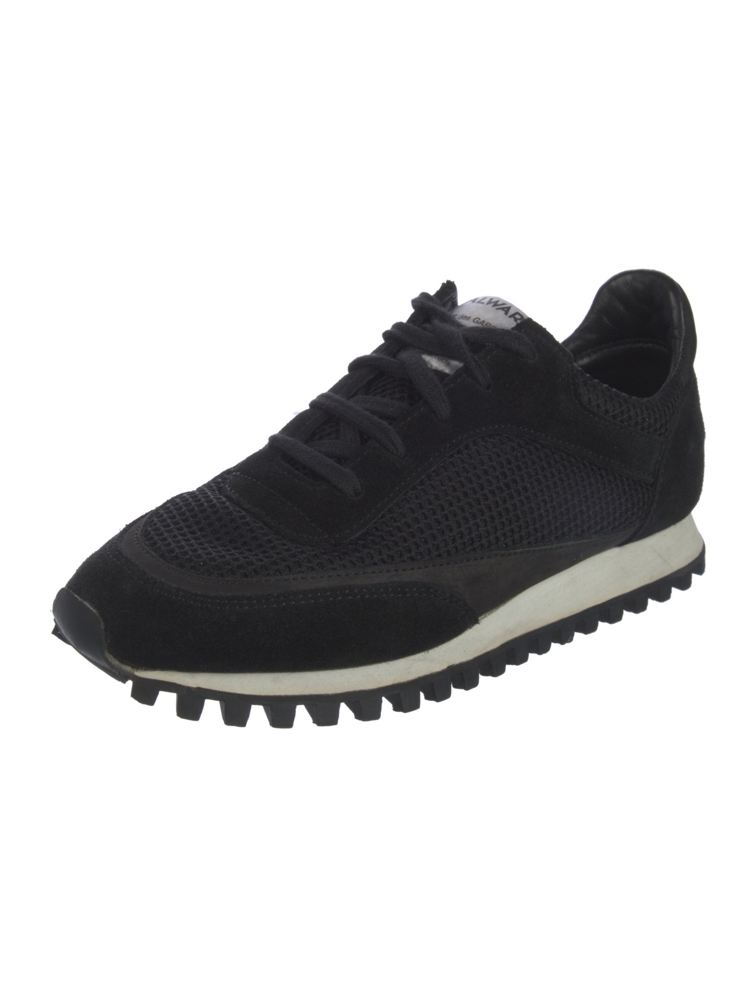 Spalwart Suede Colorblock Pattern Athletic Sneakers